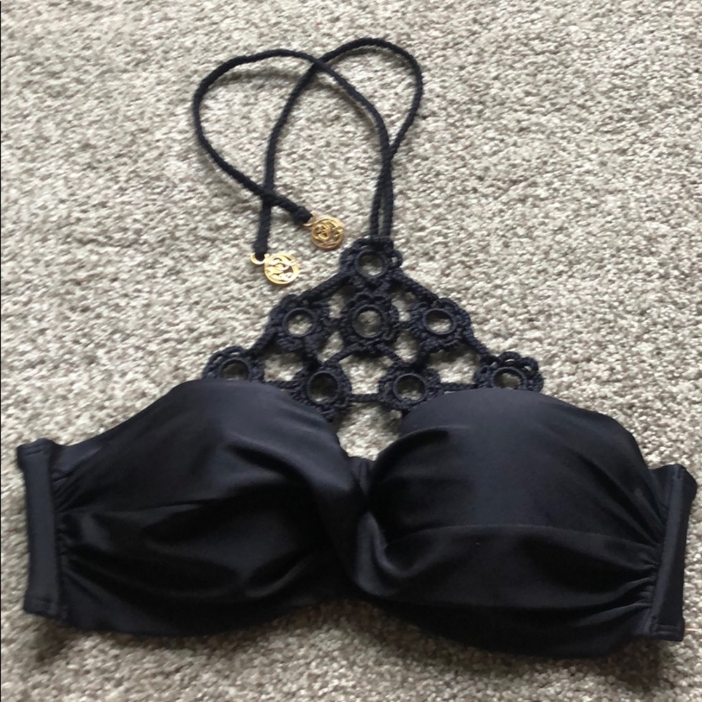 Luli Fama halter bikini top- medium